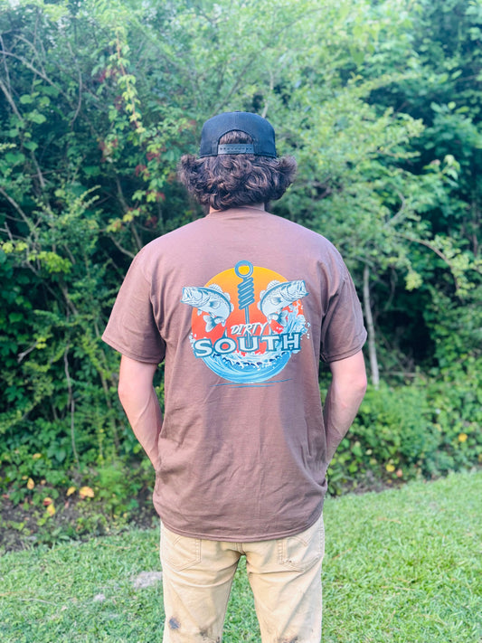 Bass Fishing (Brown)