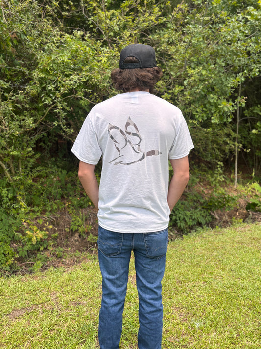 Dirty South Duck Logo (White)